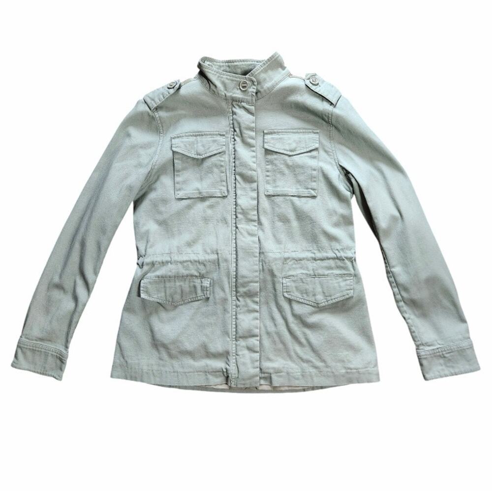 Tommy Hilfiger utility jacket women's light green size S
